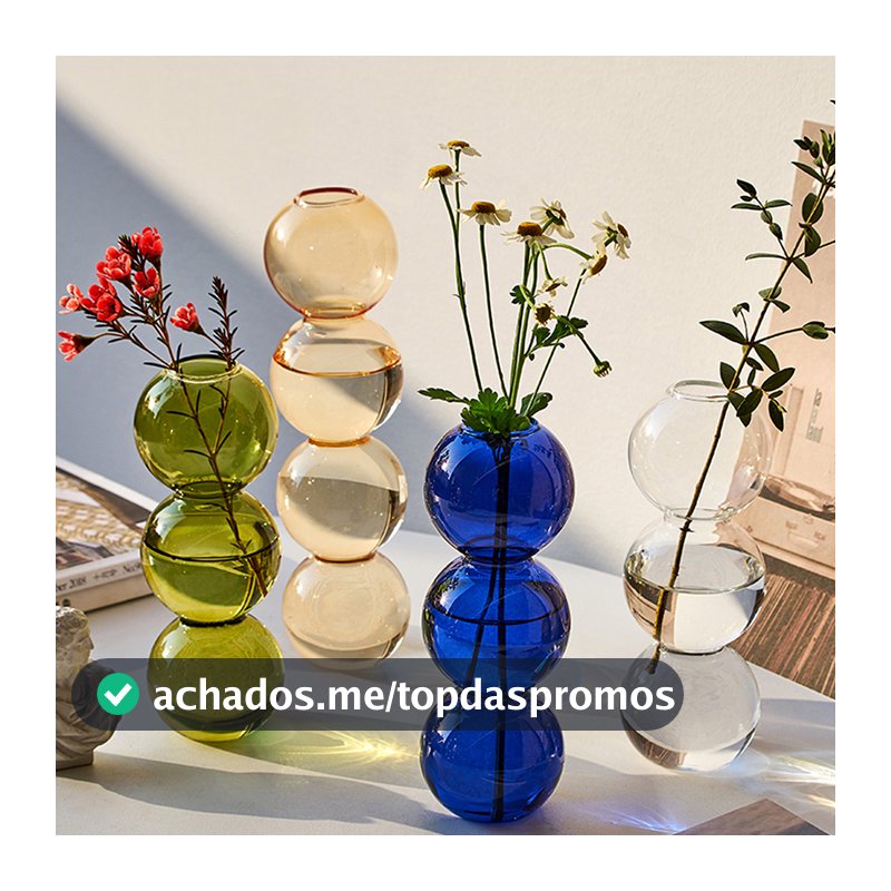 Arranjo Arte Esférica Ornamentos Flores Vasos Nórdicos Criativos De Vidro Vaso De Bolha Decoração De Casa Presente De Aniversário
