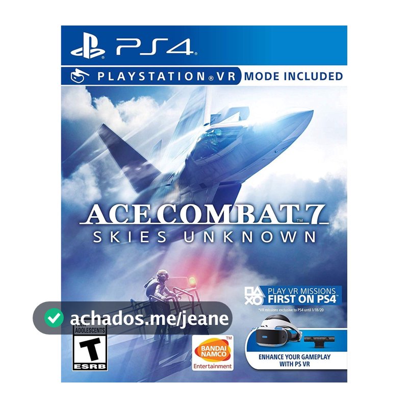 Ace Combat 7 Skies Unknown PS4 Midia Fisica