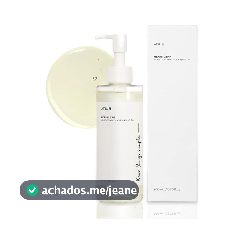 Oe Óleo De Controle De Poros Anua Heartleaf, Limpador Fa 200ML