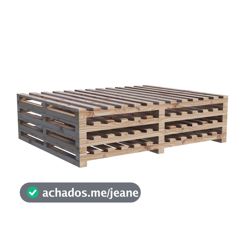 Pallet Pinus 100x80 para Casa Móveis