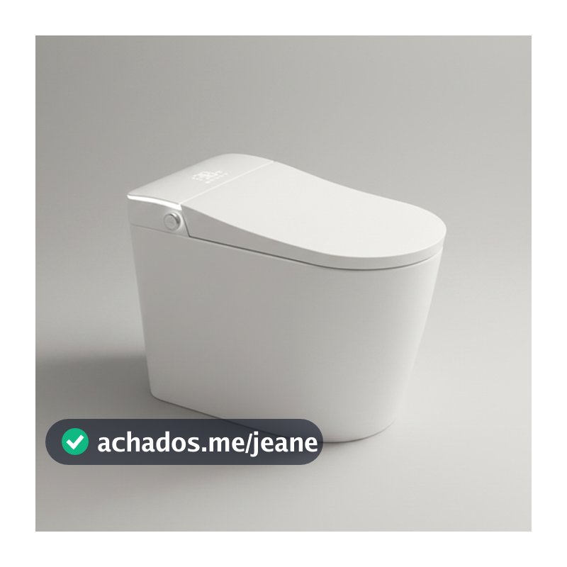 Vaso Sanitário Inteligente Smart Toilet Automático 110v Branco GD012