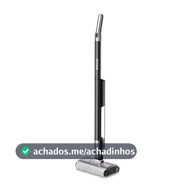 MOP Elétrico Amvox MOP ASP 060 2.000mA Motor 60W Bivolt Aspira e Passa Pano
