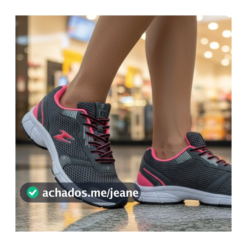 Tênis Feminino Fitness Academia Leve Macio Antiderrapante Caminhada