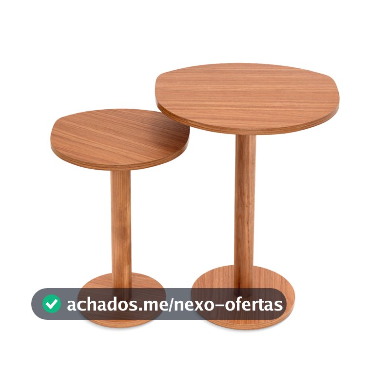 Mesa de Canto Orgânica, Mesa Apoio, Mesa Canto de Sala, Mesa Decoração