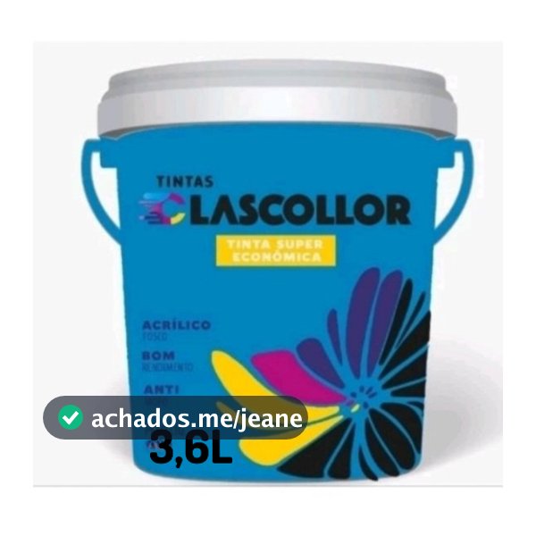 Tinta acrilica alto Rendimento antimofo 3.6l