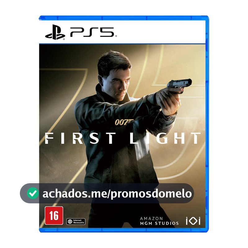 007 First Light - Playstation 5 Midia Fisica