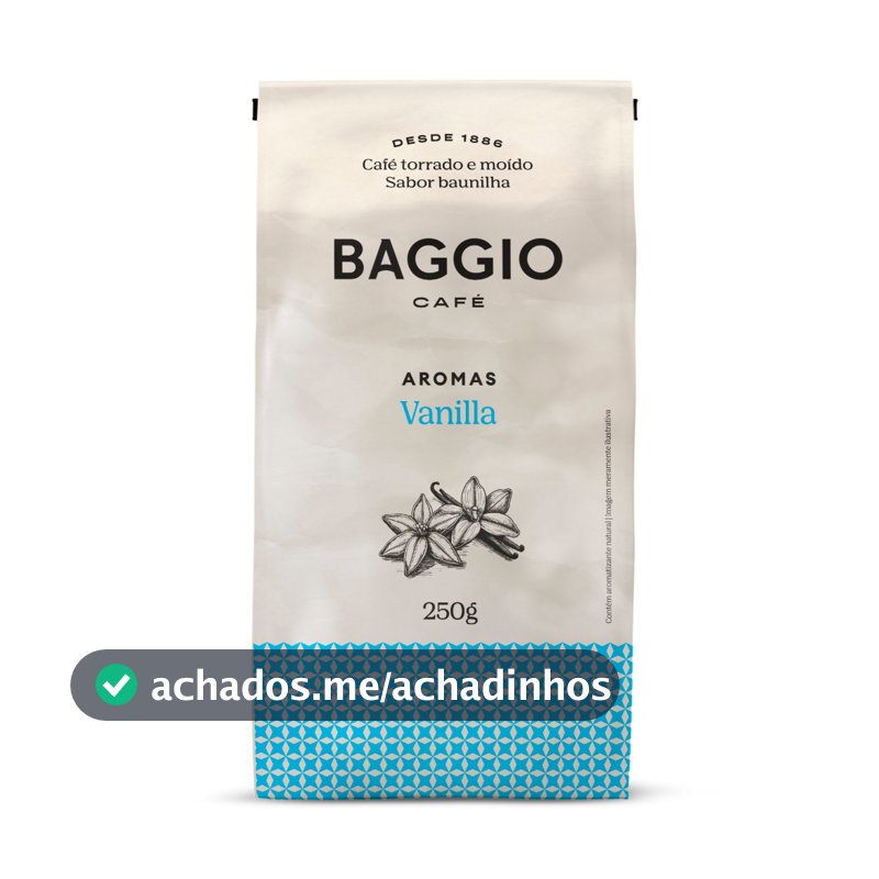 Baggio Café - Café Torrado e Moído Aromas Vanilla 250g