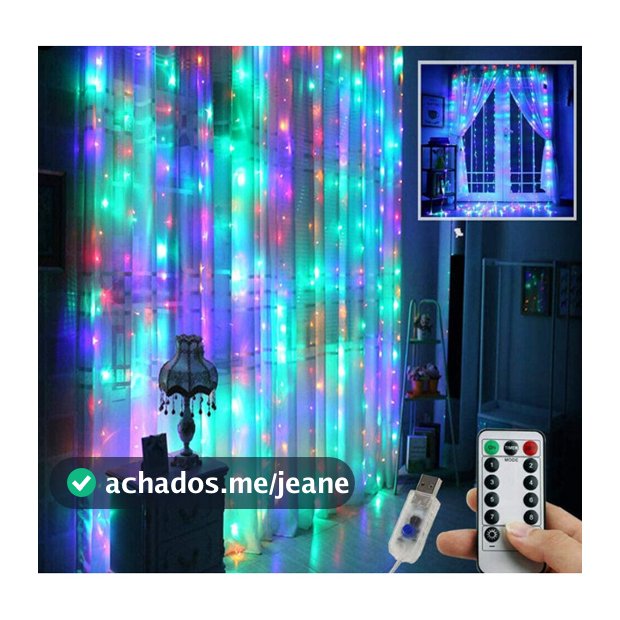 32M/33M/43M Colorido/ morna Janela Cortina led pisca pisca Luzes Cordas 8 Modos De Iluminação USB