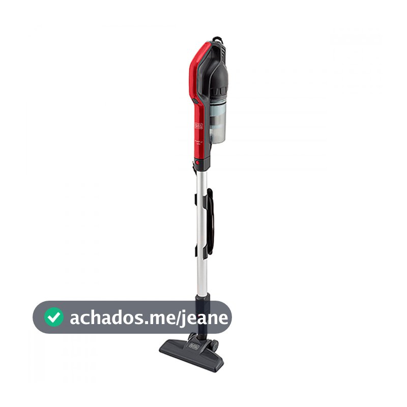 Aspirador De Pó Black + Decker 2 em 1 Ciclônico 1250W 127V Vermelho - AVT12-BR