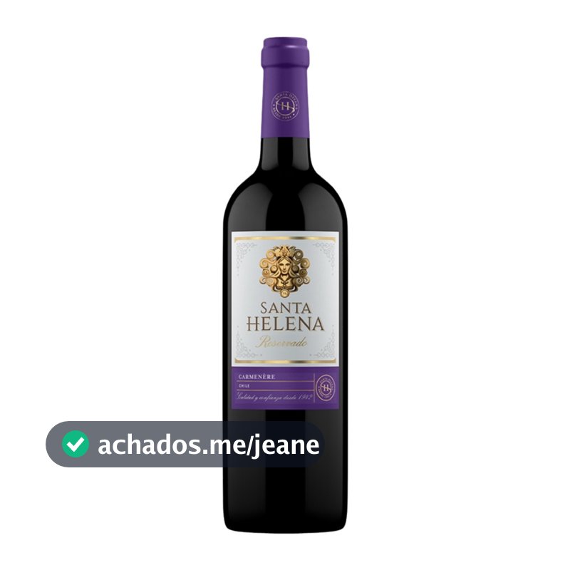 Vinho Chileno Tinto Seco Santa Helena Reservado Carménère 750ml