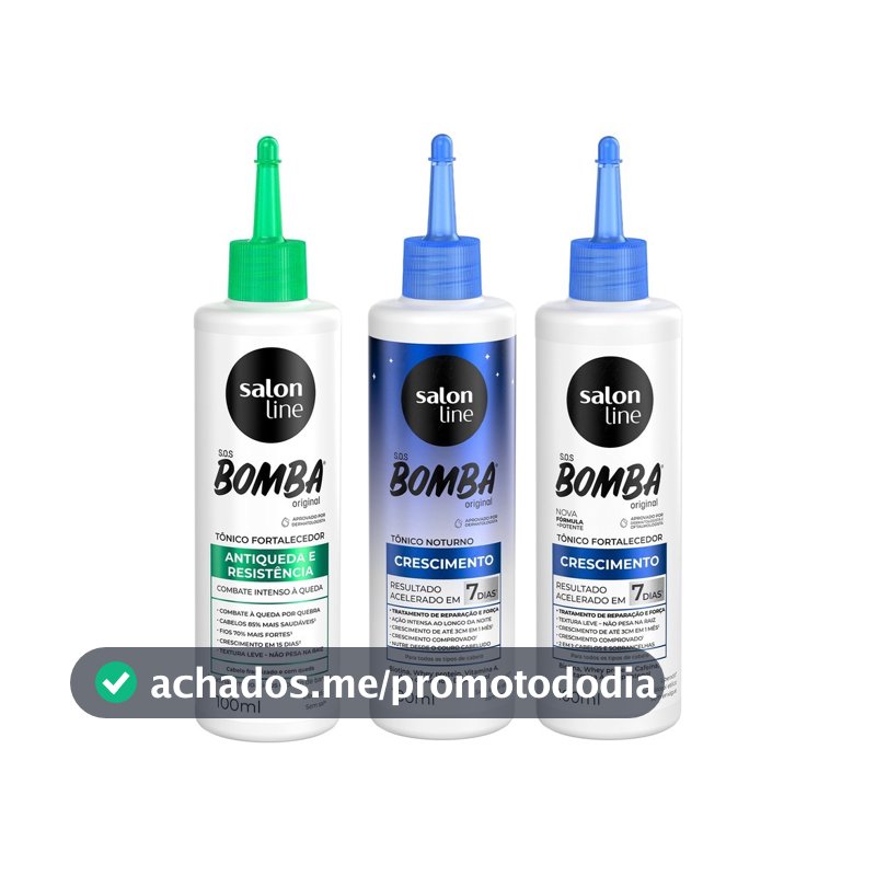 Kit Tônicos de SOS Bomba