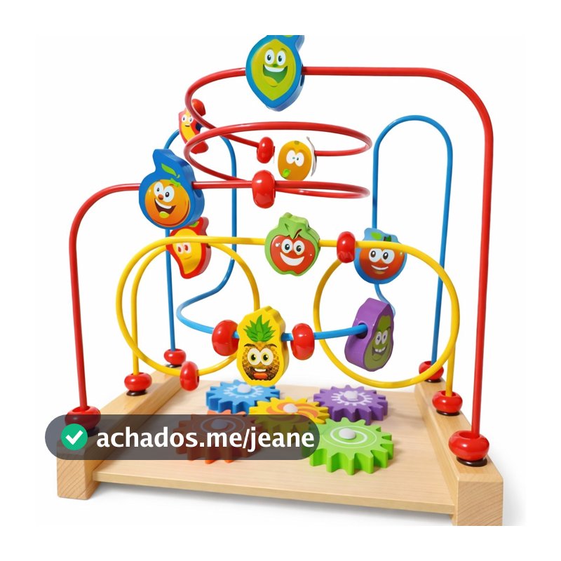 Brinquedo Pedagógico Educativo Infantil Criança Montessori Montanha Russa