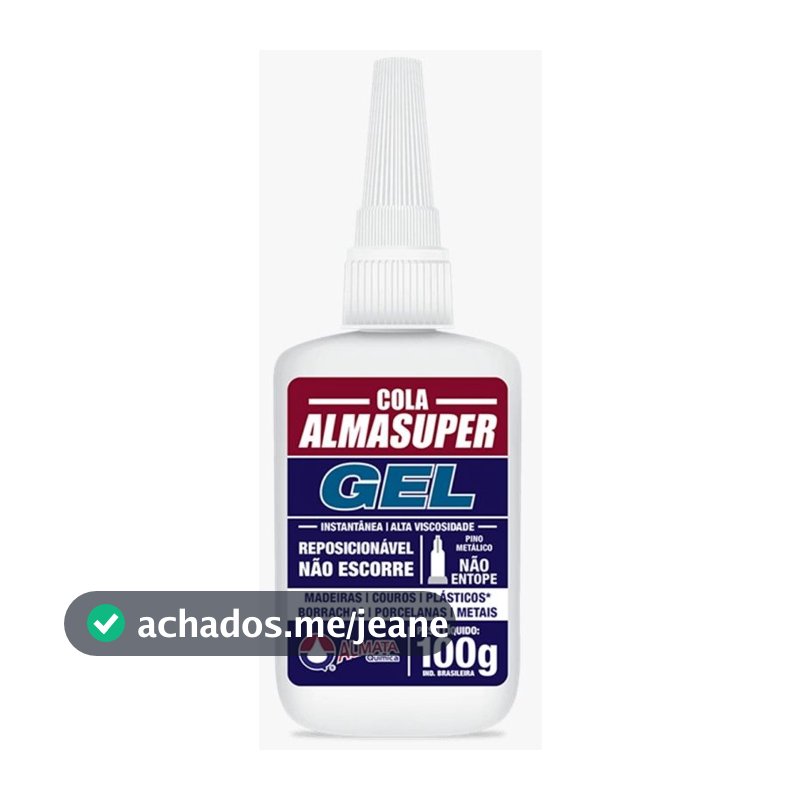 Cola instantânea Almasuper  Gel 100g