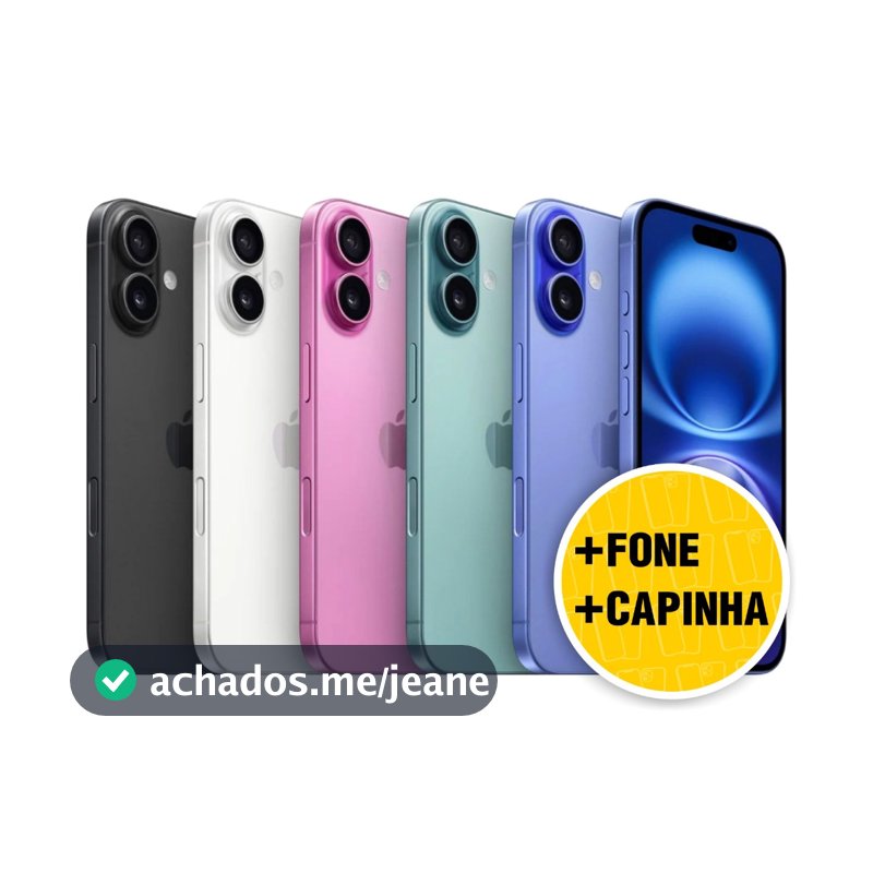 Celular Apple IPhone 16 128Gb (VITRINE)