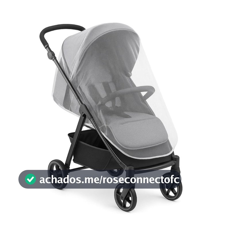 Mosquiteiro Capa Carrinho Universal Portatil Mini Berço Rede Tela Veu Tule Protetora Bebe Conforto