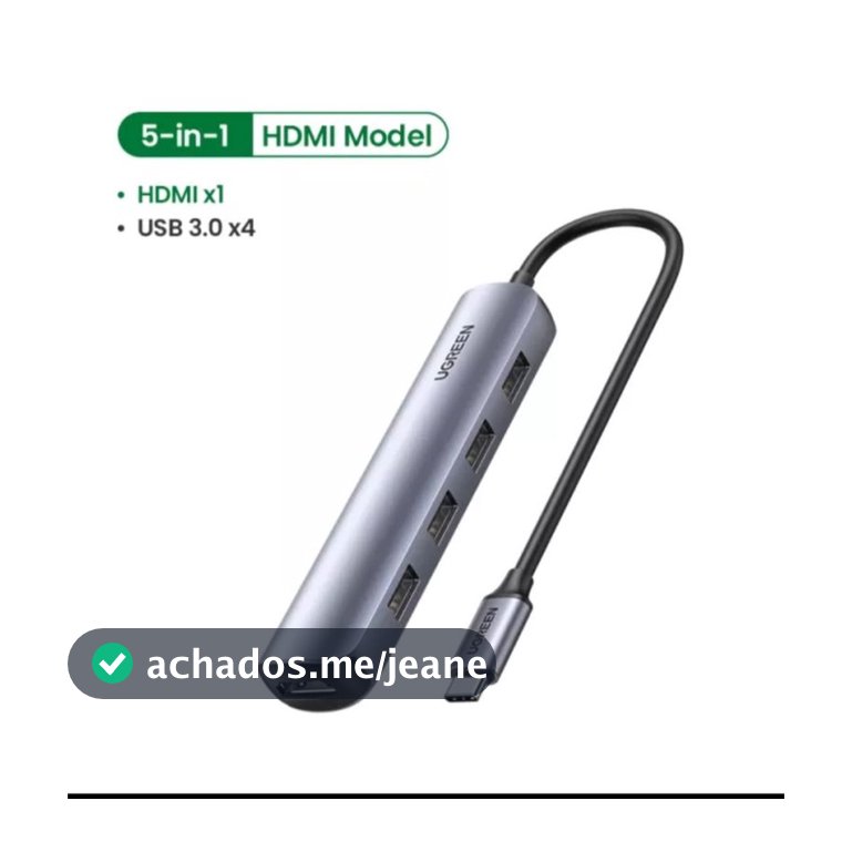 Ugreen adaptador  usb 3.0  para macbook  0UGREEN Type C to 4 USB 3.0 HUB  5GMbps For Macbook Pro Air PC Laptop