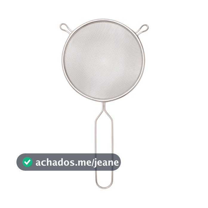 Peneira Em Aco Inox 14 Cm