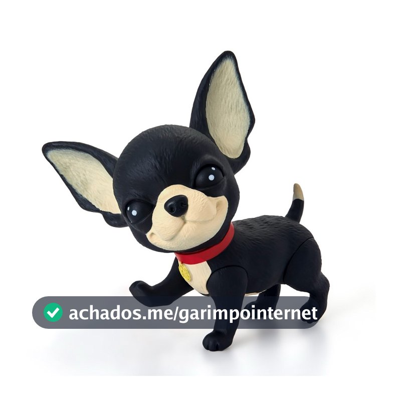 Brinquedo Cachorrinho Pinscher Ross Super Realista Em Vinil Macio - Puff Toys