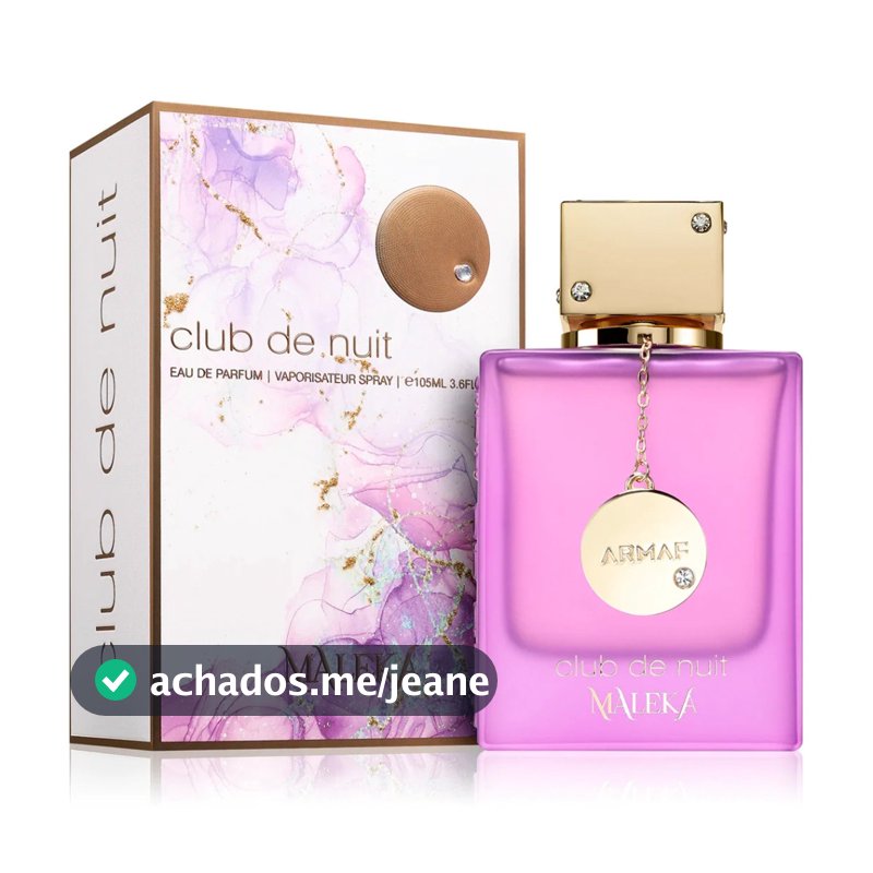 Perfume Árabe Armaf Club De Nuit Maleka Edp Feminino 105 Ml
