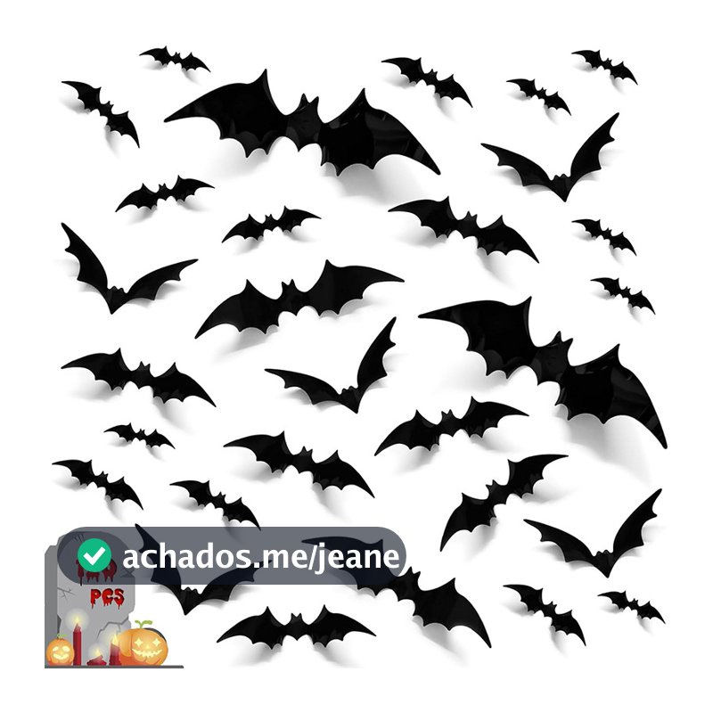 12-60 Pçs Halloween 3D Preto Morcego Adesivos De Parede Casa Quarto Interior DIY Decoração Adereços Assustadores Crianças Festa Favores Decalques Adesivo Janela