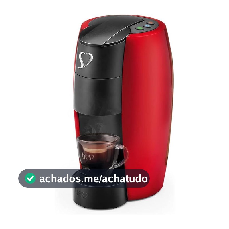 Cafeteira Espresso 3 Corações Lov Multibebidas Vermelha - 220V