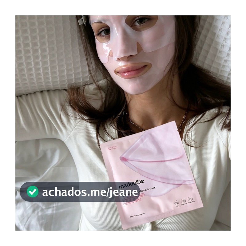 Máscara Medicub Colágeno Rosa 28g