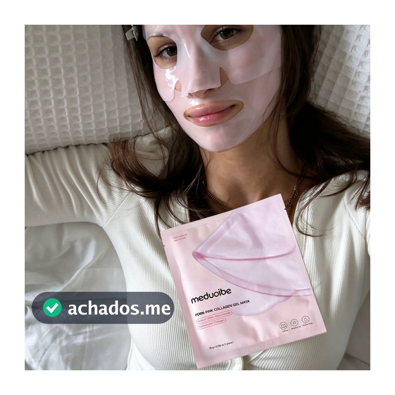 Máscara Medicub Colágeno Rosa 28g