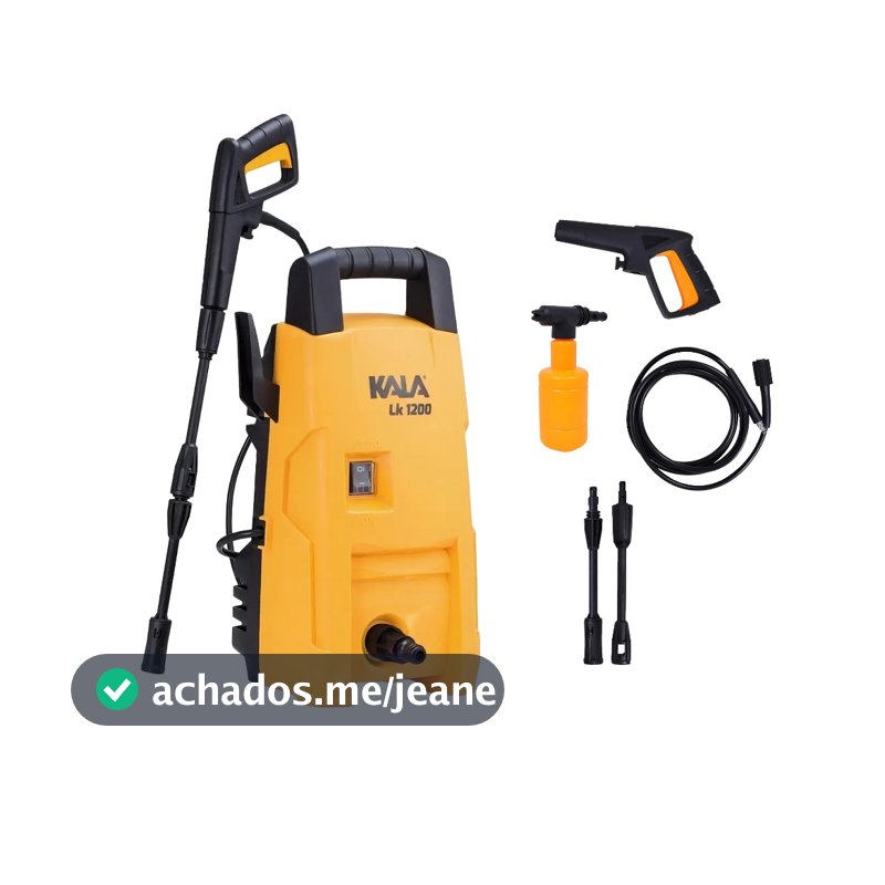 Lavadora de Alta Pressão Kala 1200W 127V/220V