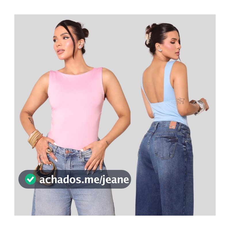 Cropped Feminino Blusa Regata Com Alça Costa Nua Decote Redondo Suplex Forro Duplo Verão Casual