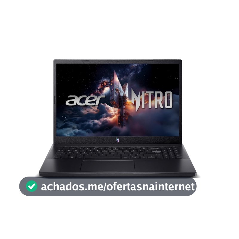 Notebook Gamer Acer Nitro V15 ANV15-52-52VN Intel® Core™ i5-13420H 13ªG 512 GB SSD 16 GB RAM RTX 4060 15.6”