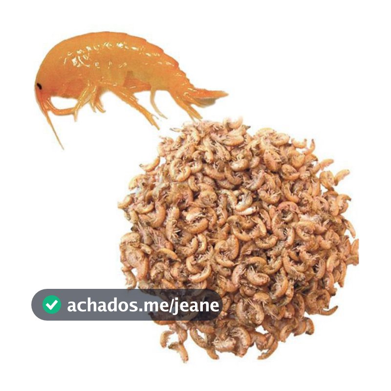 Ração Gammarus Liofilizado Alimento Natural Para Peixe e Tartarugas
