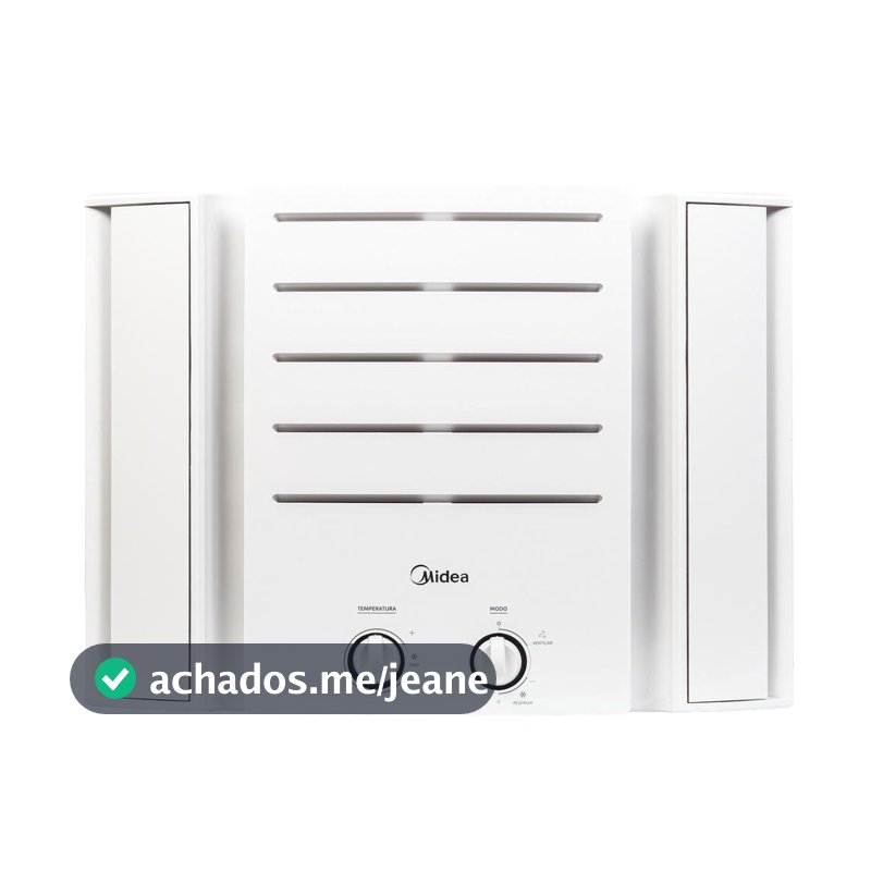 Ar Condicionado de Janela Midea 7.500 BTUs Frio Mecânico Branco