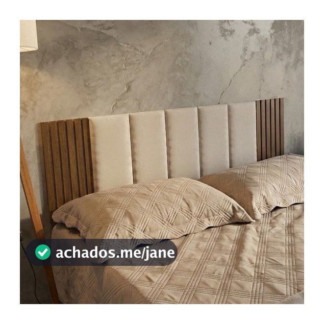 Kit até 12 Placas de Cabeceira Modular Autocolante + Painel MDF Ripado Cama Casal King - ENVIO IMEDIATO
