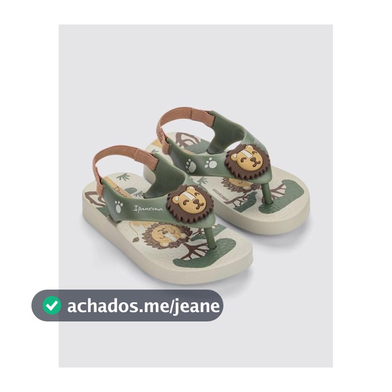 Chinelo Bebê Ipanema Sporty