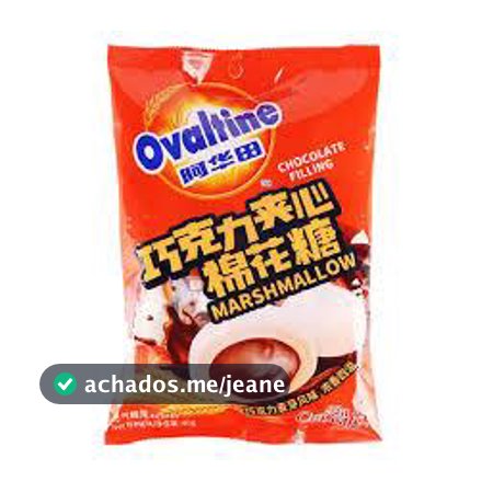 Marshmallow Recheado Chocolate Ovaltine Ovomaltine Asia