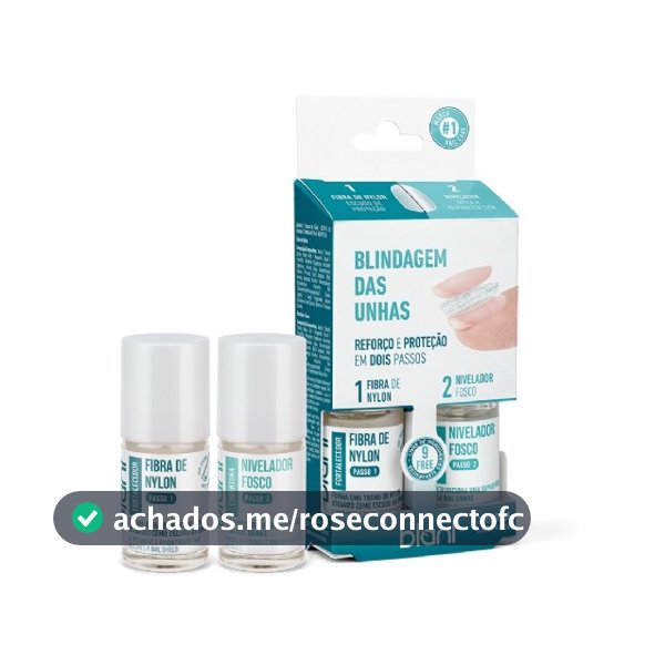 Kit 2x1 Blindagem das Unhas Blant – Fortalecimento, Brilho e Proteção Contra Quebras