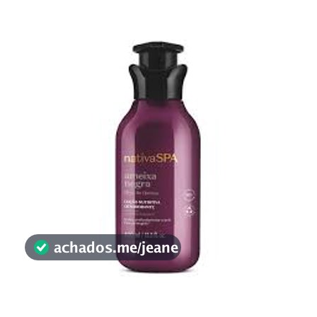 Creme O Boticário Loção Hidratante Desodorante Corporal Nativa SPA Ameixa Negra, 400ml