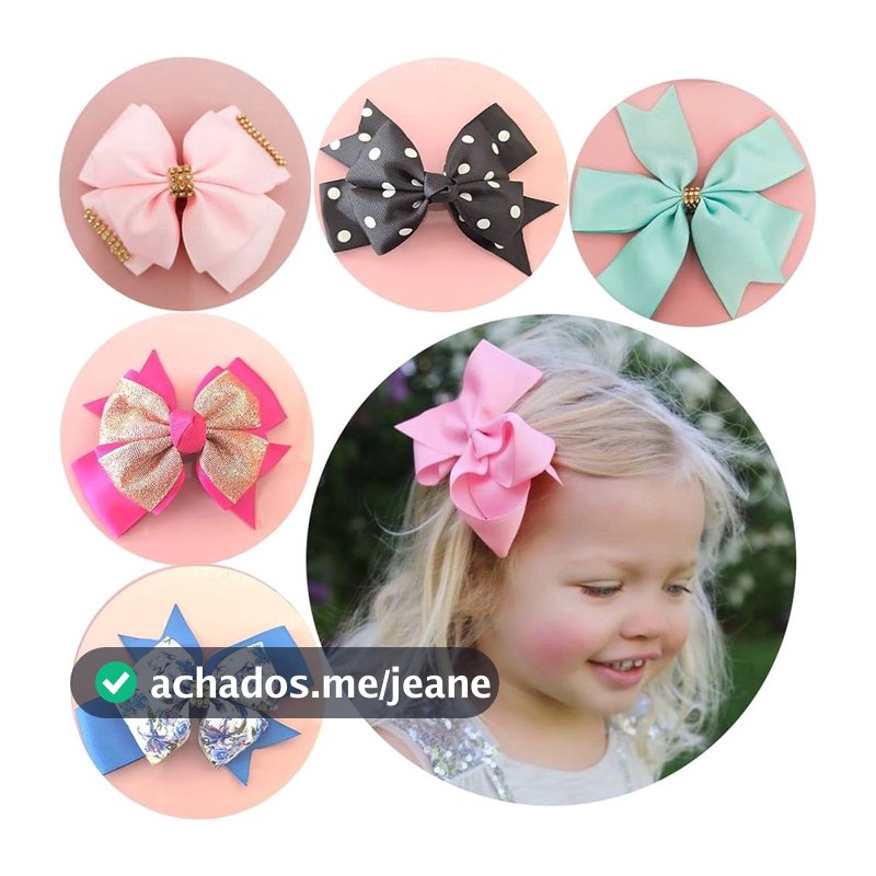 Presilha Infantil Vários Modelos Delicadas Florzinha Várias Cores