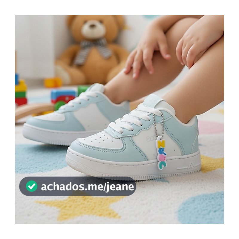 Tênis Escolar Infantil Conforto Garantido Unissex Pronta Entrega