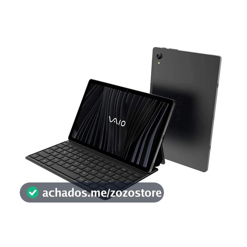 Tablet Vaio Tl10 128GB 4GB 4G + Teclado Magnético 10,4” Preto