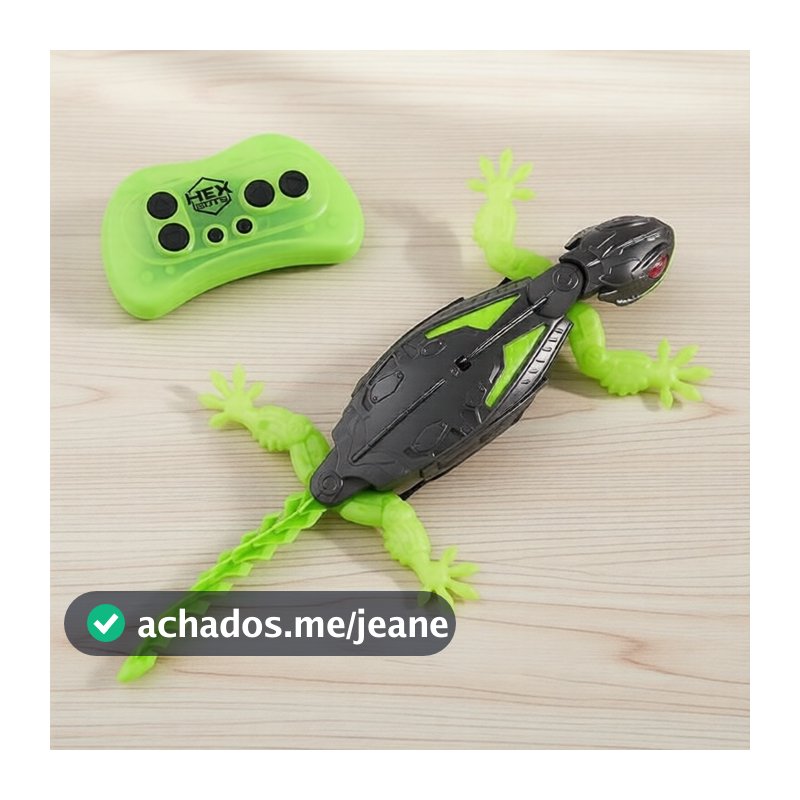 Robô lagarto biônico RC Gecko para escalar paredes, brinquedo elétrico para crianças, pegadinha e decoração de