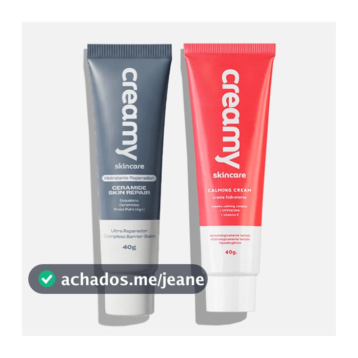 Duo Hidratante - Acalma & Repara - Calming Cream + Ceramide Skin Repair