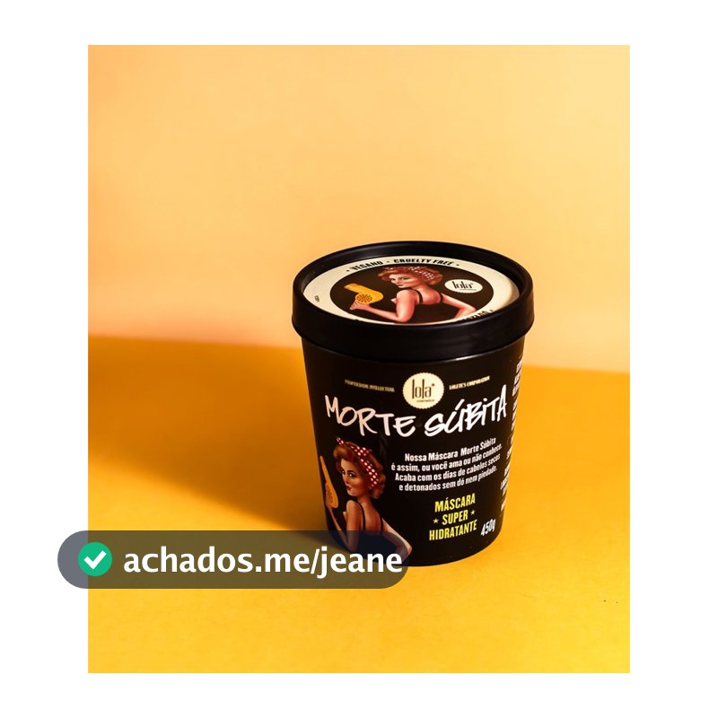 Máscara Lola Hidratante Morte Súbita – 450g