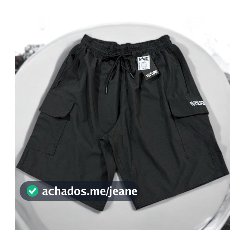 Bermuda Masculina Cargo 5 Bolsos Ripfire Skate Active sk8 Tac Tel Elastano