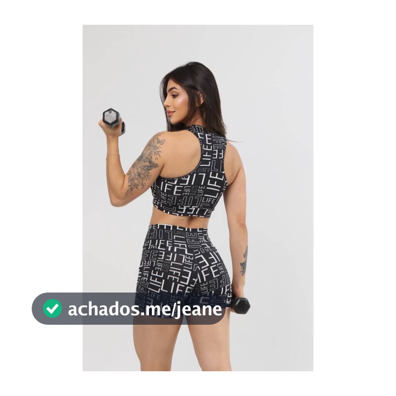 CONJUNTO ACADEMIA FITNESS FEMININO TECIDO SUPLEX ESTAMPADO LETRAS PREMIUM TEM CROPPED E SHORT CONFORTAVEL TAMANHOS M G G