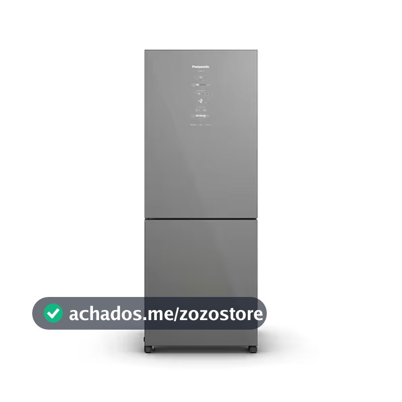 Geladeira BB65M 467L Frost Free Inverter Espelhada Panasonic