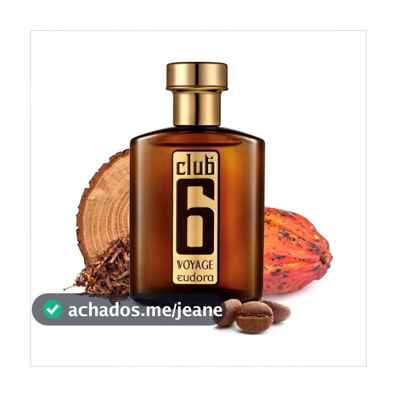 Eudora Club 6 Voyage Deo-colônia Masculino 95ml