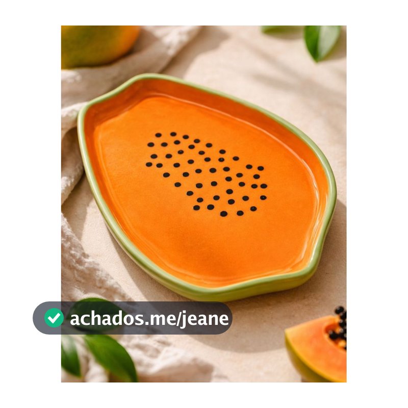 Prato de Frutas Cerâmica