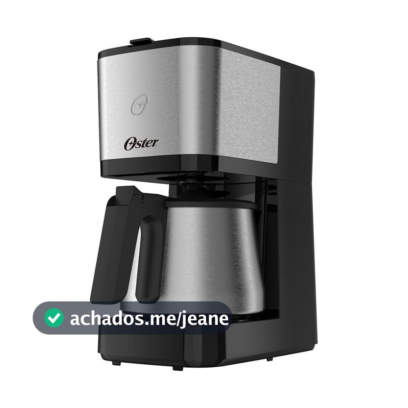 Cafeteira Oster Jarra de Inox 1,2L 750W Inox 127V OCAF650