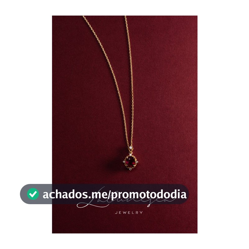 Colar de rubi jantar festa uso jóias colar de ouro corrente fina clavícula colar vestido de luxo combinando colar S925 p